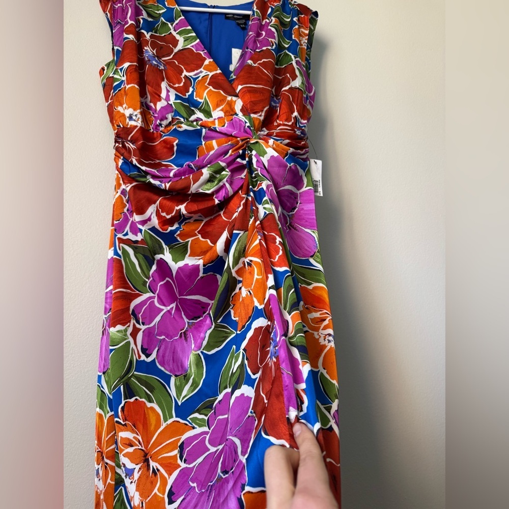 MaggyLondon dress multi-color new with tag, Size 10, NWT - Picture 6 of 12